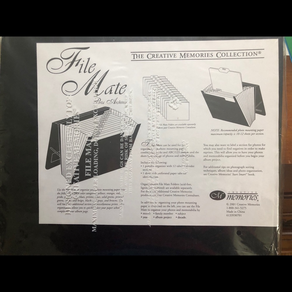 Creative Memories File Mate
